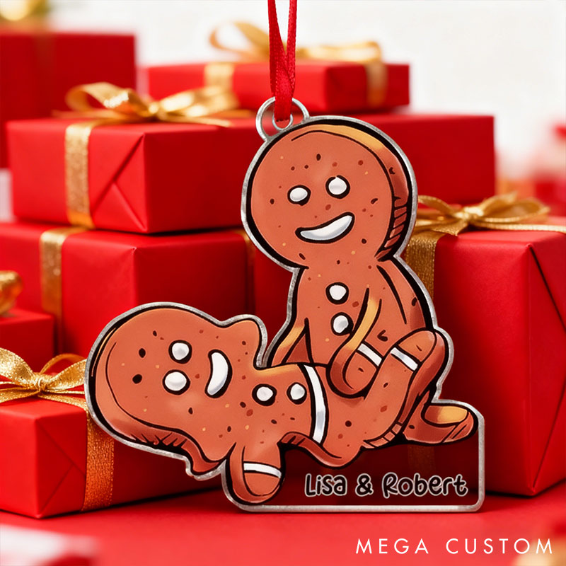 Personalized Christmas Naughty Sex Couple Ornament for Girlfriend Boyfriend Valentine's Day Gift for Newlyweds Couple Gift for Wife Husband