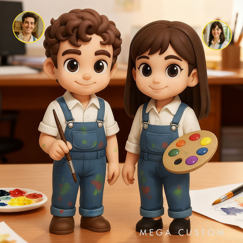 Personalized 3D Action Figure from Your Photo Custom Toy Figure Unique & Memorable Gift for Lovers Boyfriends Girlfriends