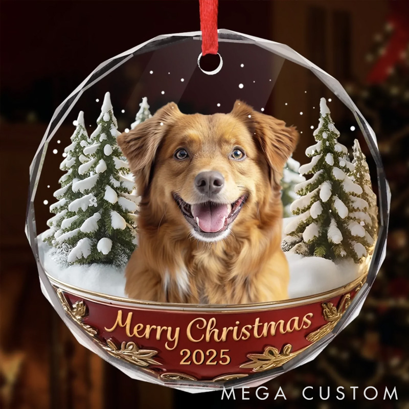 Personalized Pet Lover ife Feels Better With Pets Christmas Ornament