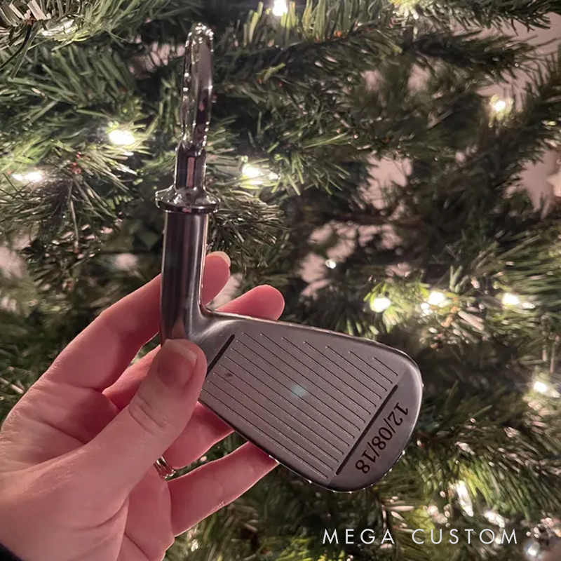 Personalized Vintage and upcycled 6 Iron Golf Club Bottle Opener for 6th Anniversary Gift and Christmas
