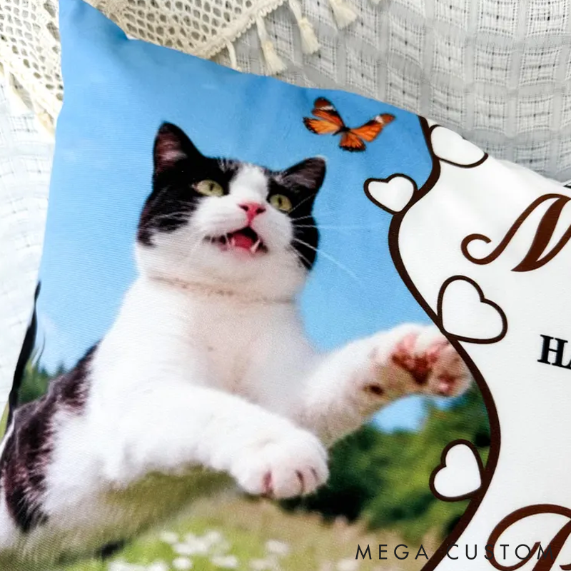 Personalized Pet Lover Custom Pet Memorial Throw Pillows