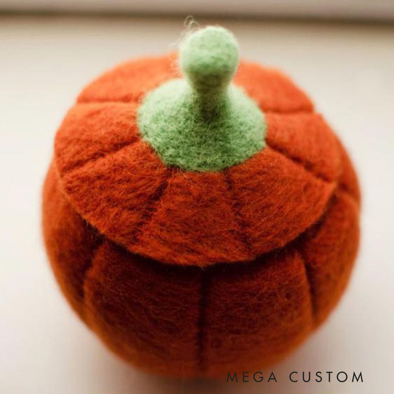 Needle Felted Jumping Spider Toy Poseable Wool Sculpture