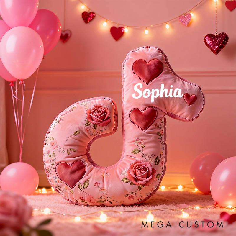 Personalized Musical Note Shaped Pillow with Name Soft Stuffed Toy for Kids Lover Music Lovers for Valentine's Day Anniversary Confession