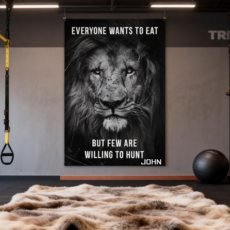 Personalized Gym Blanket Custom Name Soft Cozy Sherpa Fleece Throw Blankets Home Gym Banner Flag for Gym Lover