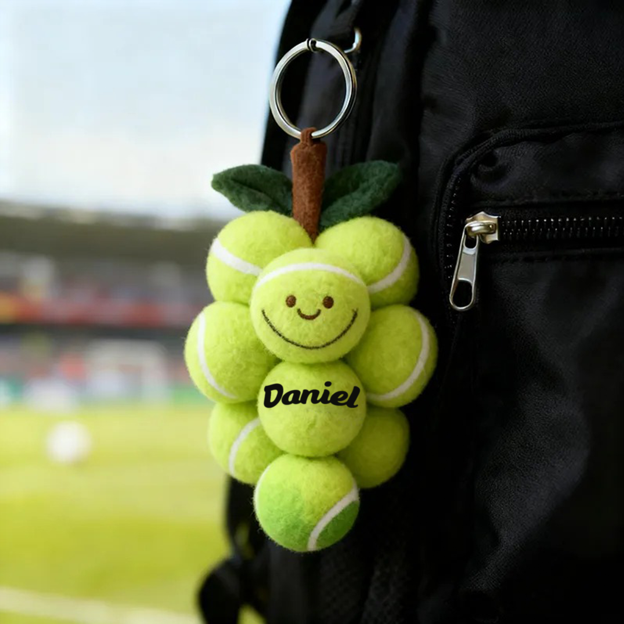 Personalized Cute Basketball Keychain for Athletes and Enthusiasts