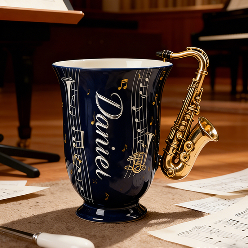 Personalized Musical Instrument Coffee Mug a Unique Way to Celebrate Your Love for Music
