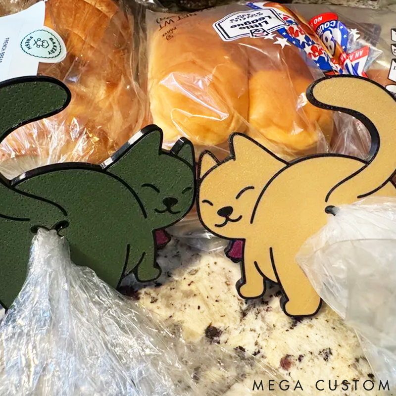 Personalized Pet Lover Funny Pet Butt Bread Clip