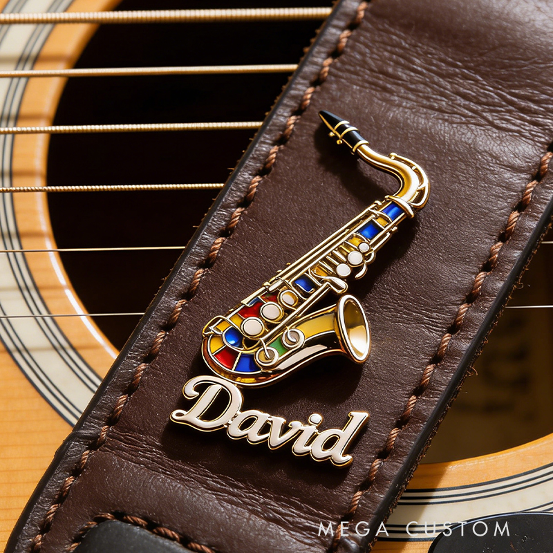 Personalized Saxophone Fashion Enamel Pin Classic Instrument Motif Suitable for any Occasion
