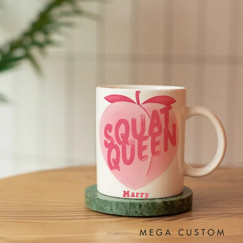 Personalized Gym Motivation Mug Quirky Gift Mug for Gym Lovers