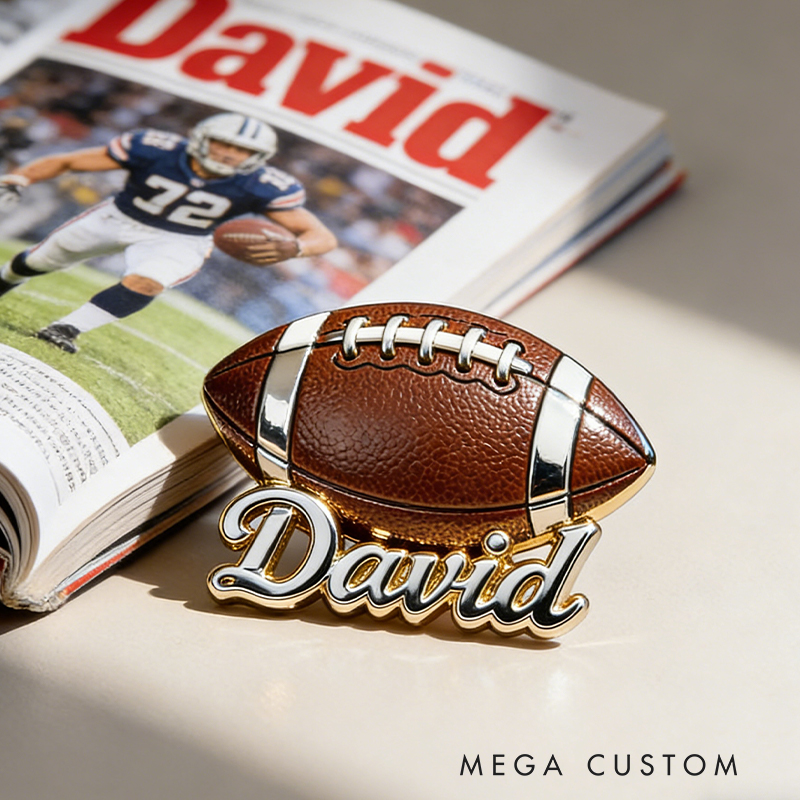 Personalized Enamel Football Pins Showcase Your Favorite Sport and Create a Unique Style