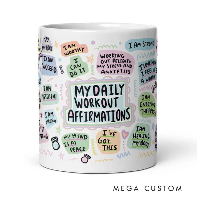 Personalized Couple MugWorkout Mug Gym Motivation Gift Fitness Enthusiast Gift for Gym Lover