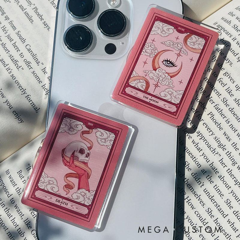 The Moon Tarot Kindle Grip Kindle Holder Kindle Accessories Magnetic Kindle Grip Phone Holder Phone Grips Kobo Grip Bookish Gifts