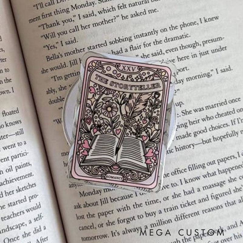 Romance Storyteller Tarot Card Magnetic Kindle Grip MagSafe Kindle Grip Magnetic Kindle Holder Kindle Accessories Bookish Gifts for Her