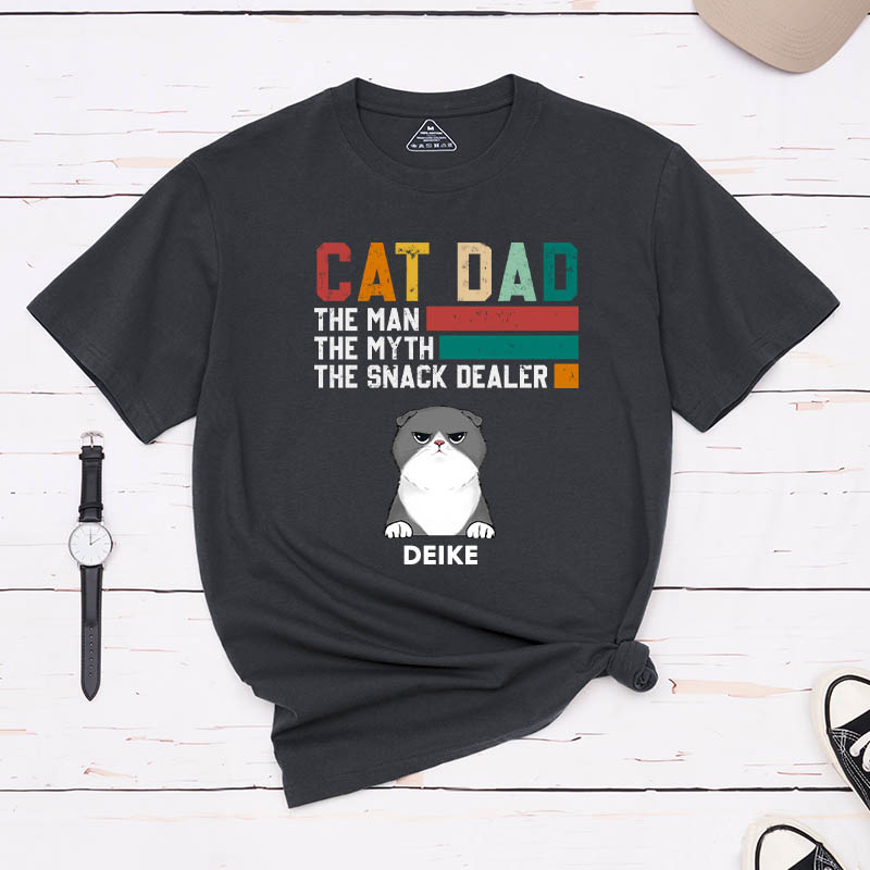 Personalized Professional Treat Negotiator T-Shirt Gifts for Pet Lover for Cat Lover