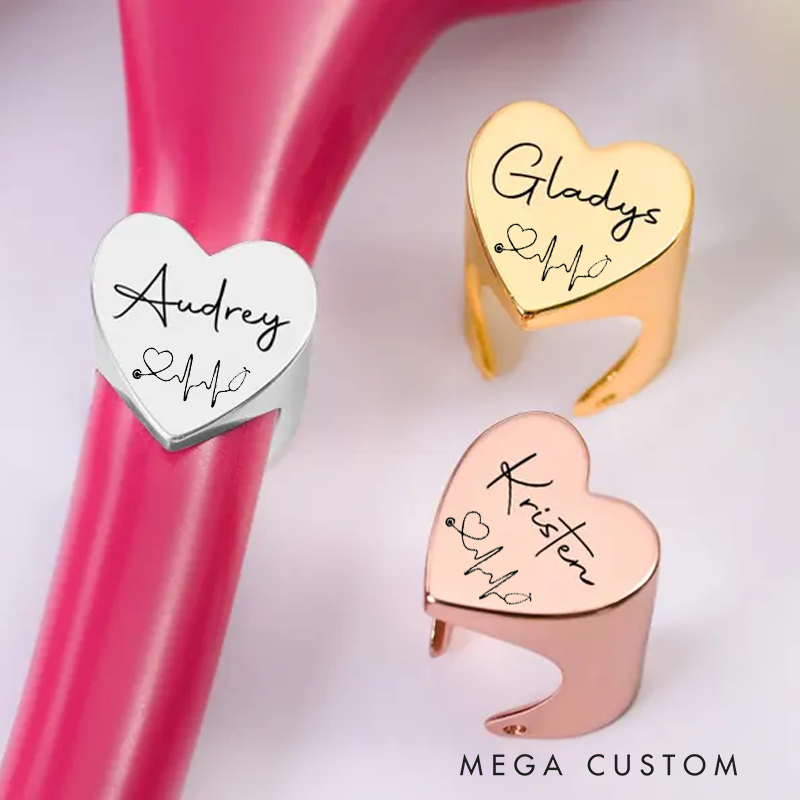 Personalized Engraved Stethoscope Tag Nurse Gifts Stethoscope Id Tags Unique Gifts for Nurse Doctor Graduation