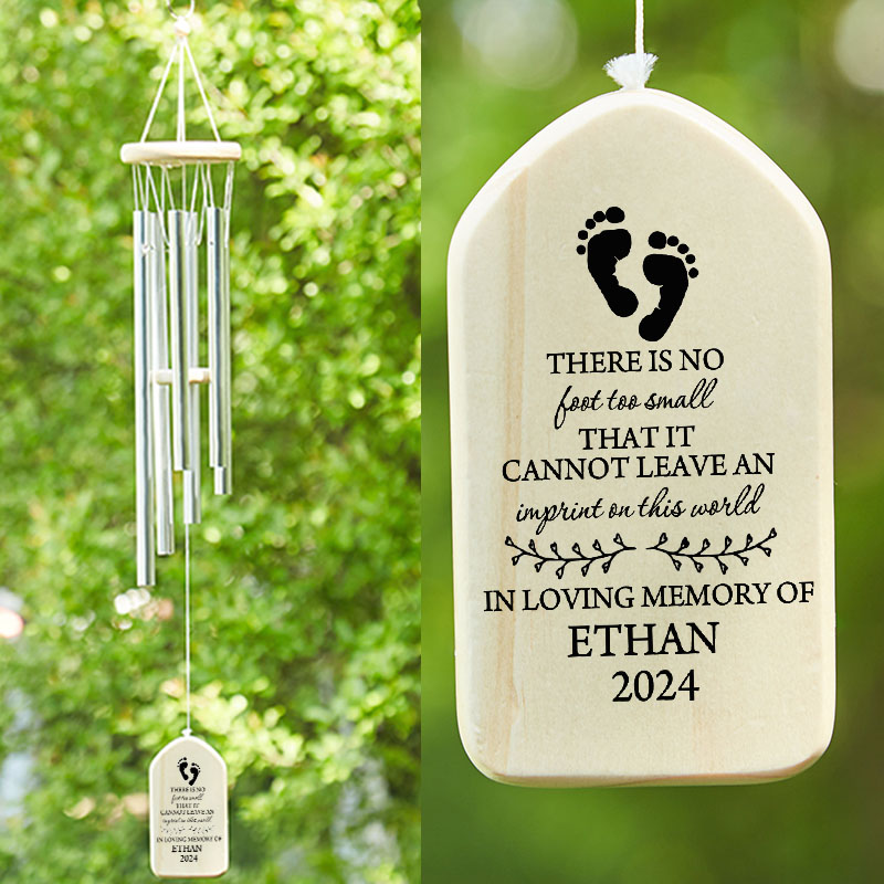Personalized Memorial Wind Chime Loss of Child Gift Loss of Baby Miscarriage Stillborn Gift Child Bereavement Gift Infant Sympathy Gift