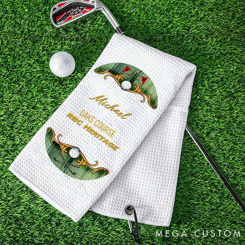 [Copy]Personalized Golf Towel with Custom Name and Unique Custom Designs