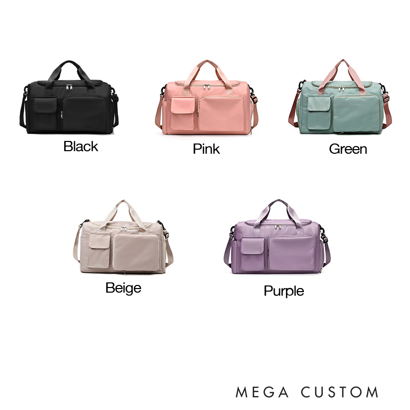 Personalized Just Ride Duffel Bags with Multiple Compartments for Outdoor Adventures Riding Cycling Biking Enthusiasts