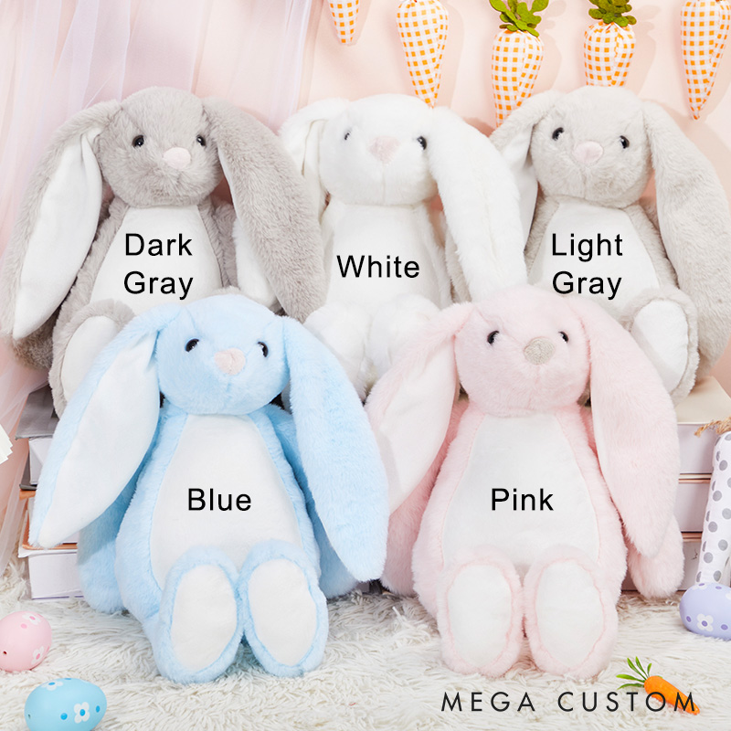 Personalised Flower Wreath Your Name Baby Rabbit for Wedding Flower Girl