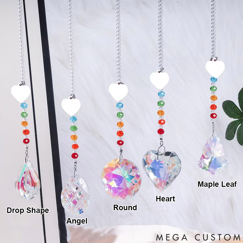 Personalized Pet Lover Look for Me in the Rainbows Sun Catcher