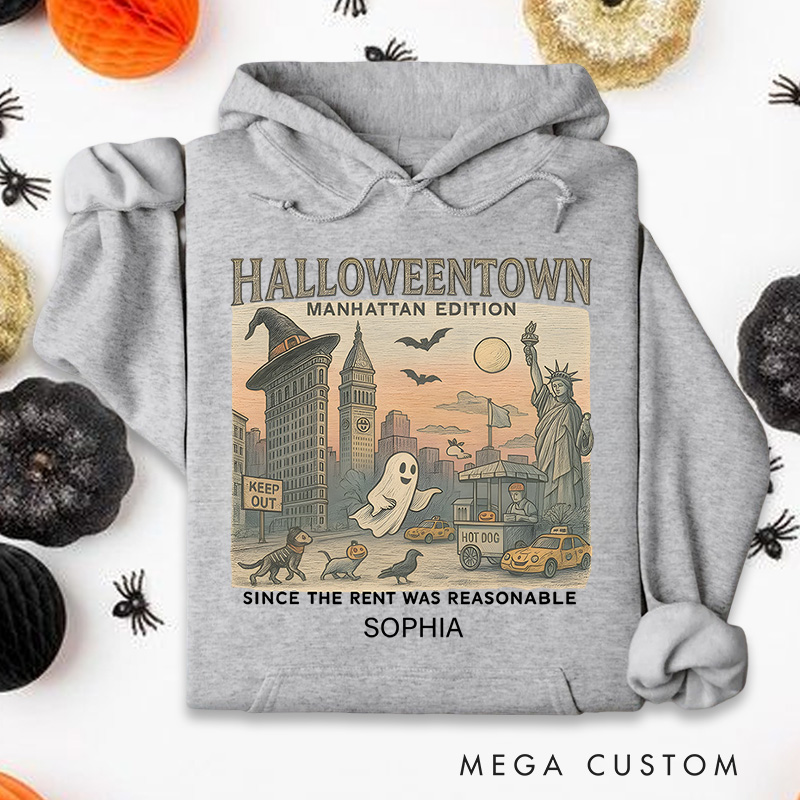 Personalized Halloweentown Manhattan Edition Fun Nostalgic Halloween Hoodies