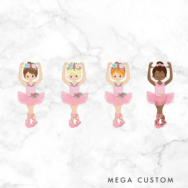 Personalized Christmas Ballerina Ornament Dance Ornament Ballet Ornament Ballet Gift for Ballerina Dancer for Girl Wife Daughter