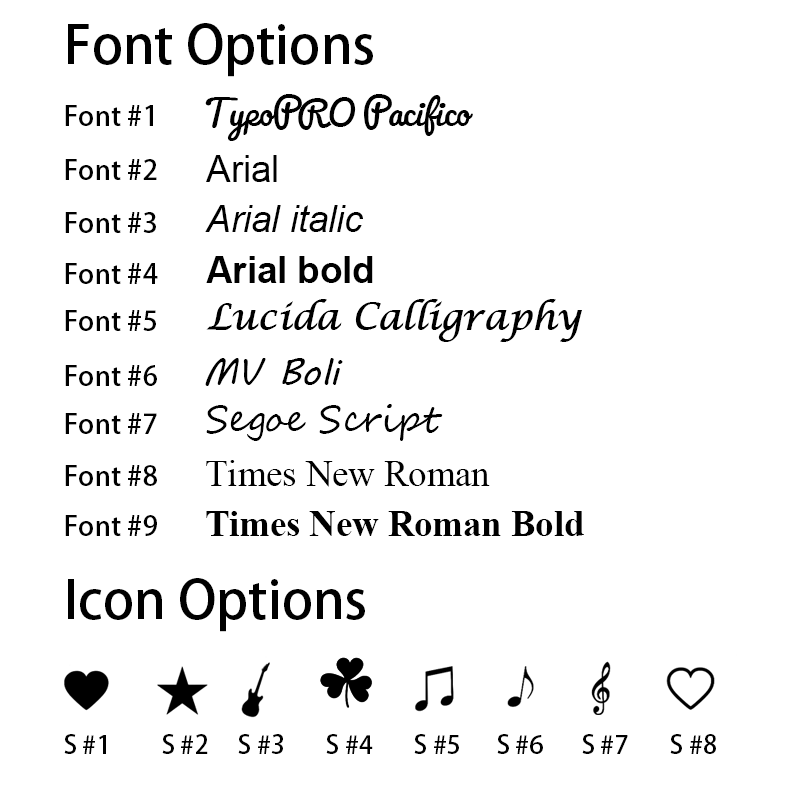 Personalized Guitar Capo and Customized Message and Musician Gift