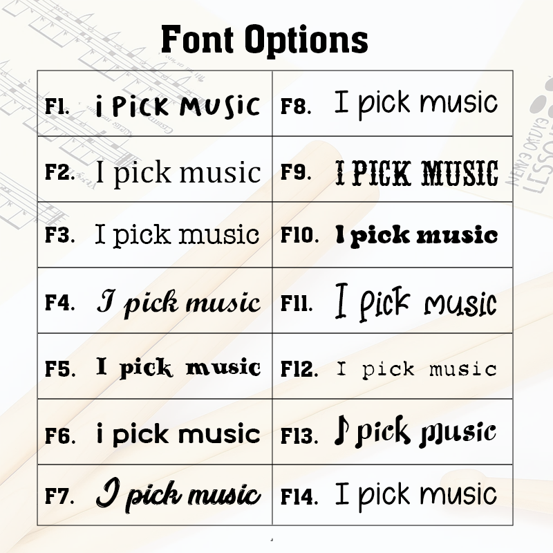 Personalized Drumsticks and Custom Engraved Pair of Drum Sticks and Marching Band Drummer
