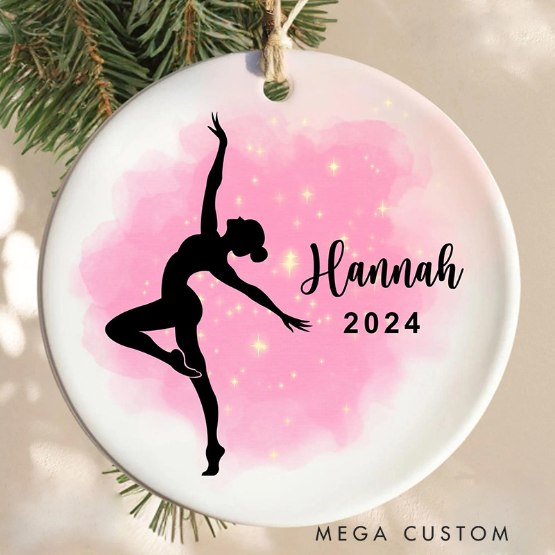 Personalized Dance Christmas Ornament Gift for Dancer Ballet Dance Gift for Christmas Dancer Ballet Dance Keepsake