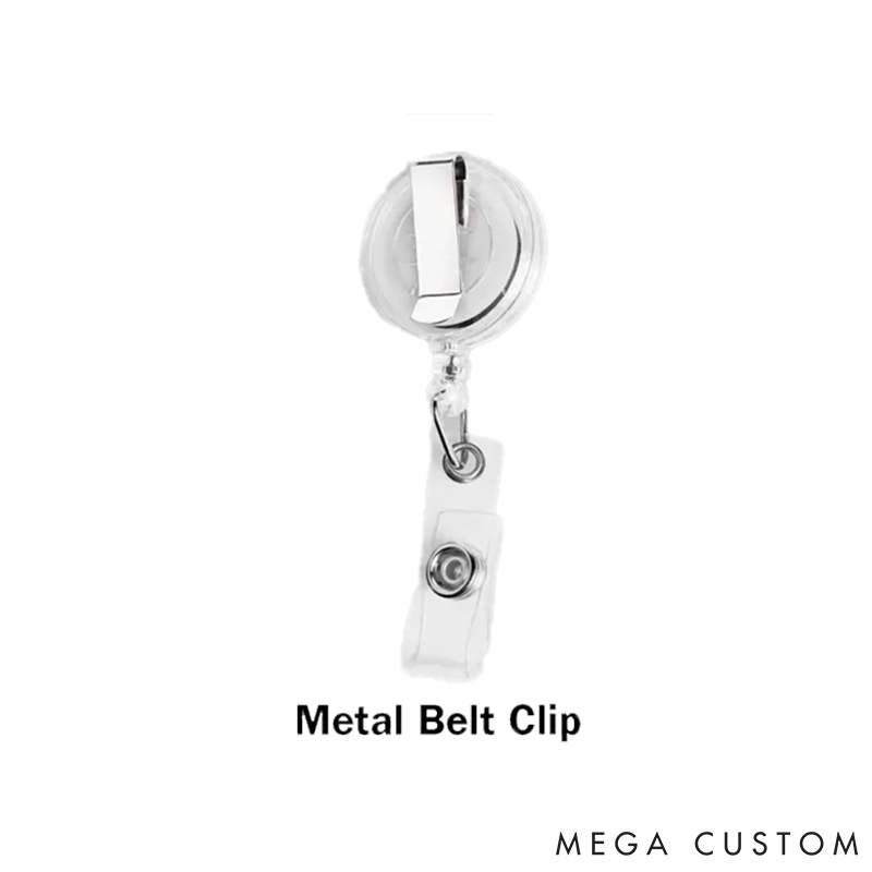 Personalized Pet Lover Nurse Dog Photo Stay Golden Badge Reel