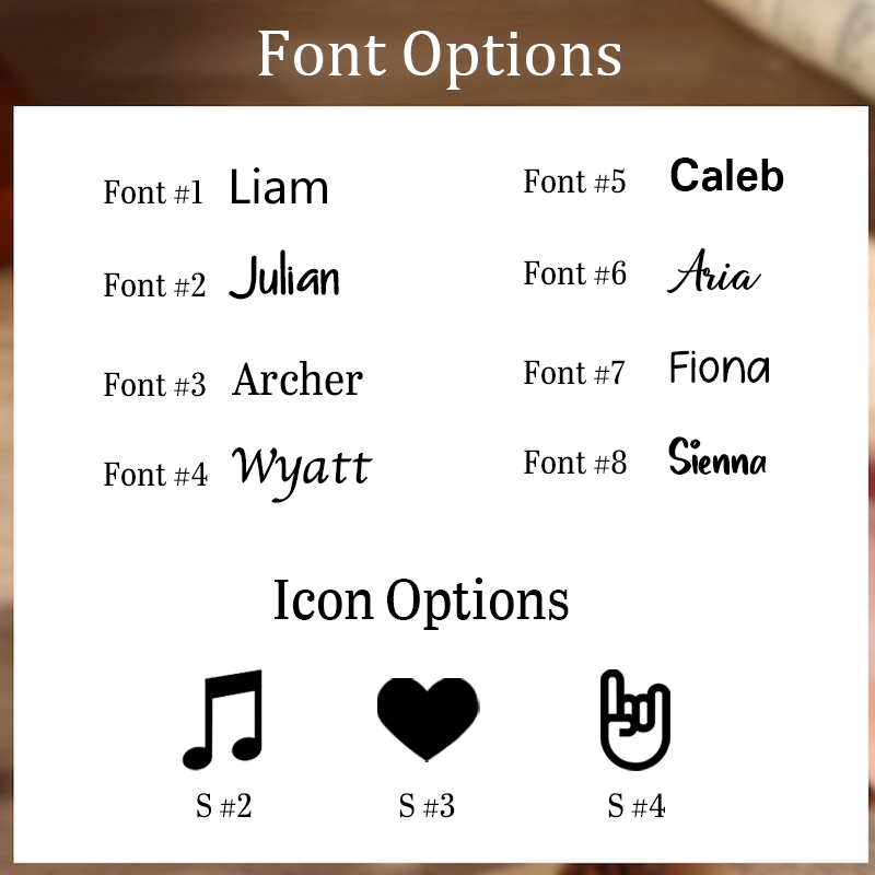 Personalized Guitar Pick Holder Custom Name & Initial PU Leather Case Keychain Gift for Guitar Players