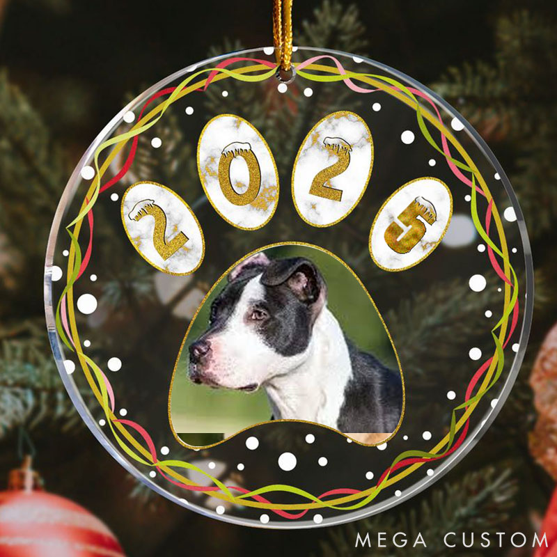 Personalized Pet Lover Pet's First Christmas Christmas Ornament