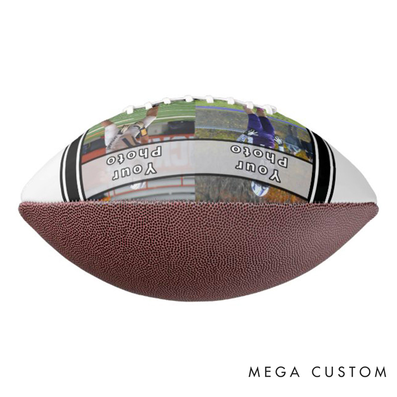 Personalized American Football Keepsake with Custom Photo and Celebrate Your Legacy