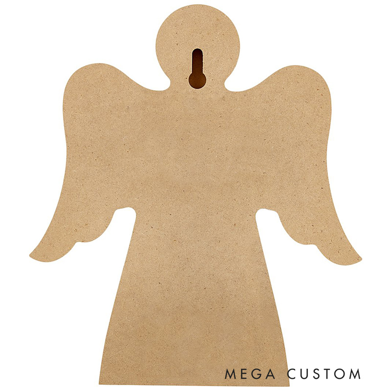 Personalized on Your Baptism Wood Angel with Name and Date Religious Gift Baptism Gift for Boys and Girls