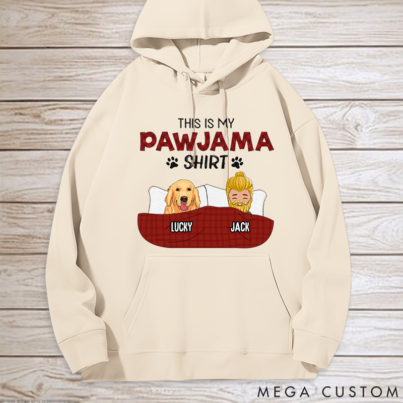 Personalized Dog Lover Pajama Shirt Classic Hoodies