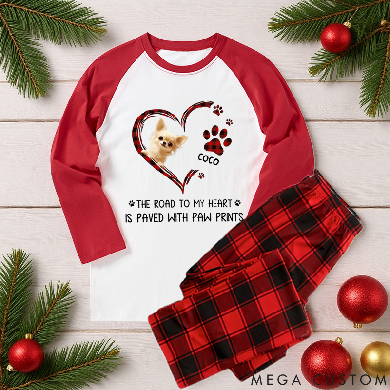 Personalized Dog Lover Paved with Paws Family Matching