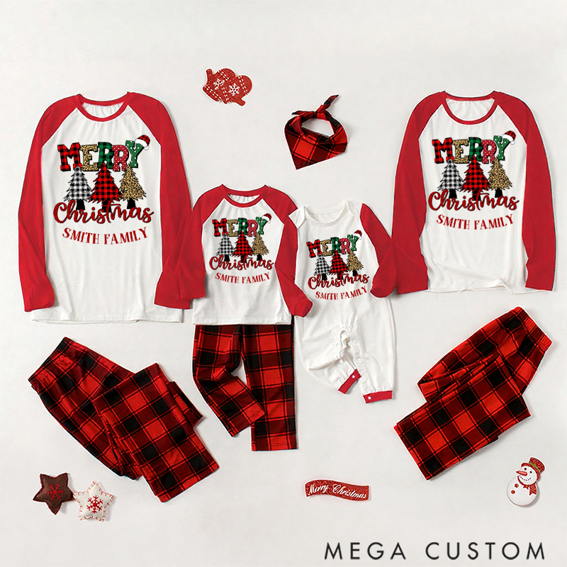 Personalized Family Christmas Pajamas for Celebrating the Season with Love and Joy
