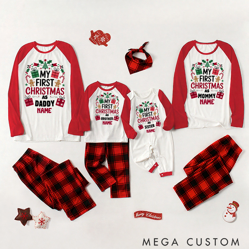 Personalized Cozy Christmas Pajamas for Families to Share Love and Laughter Together