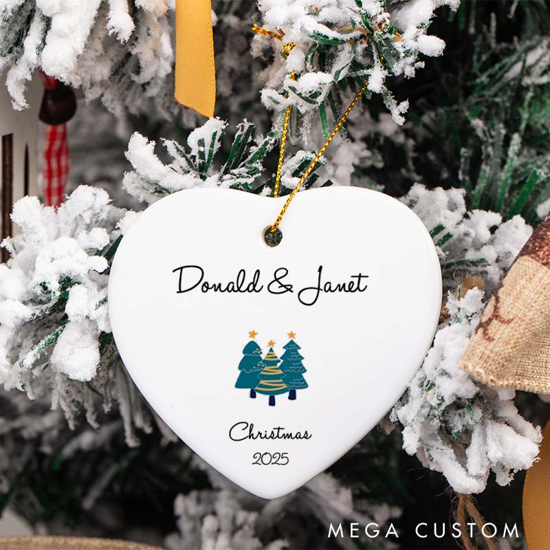 Personalized Christmas Trees Ornament Fantastic Couple Christmas Gift Ornament Husband Wife Holiday Ornament Gift Xmas Gift for Couple