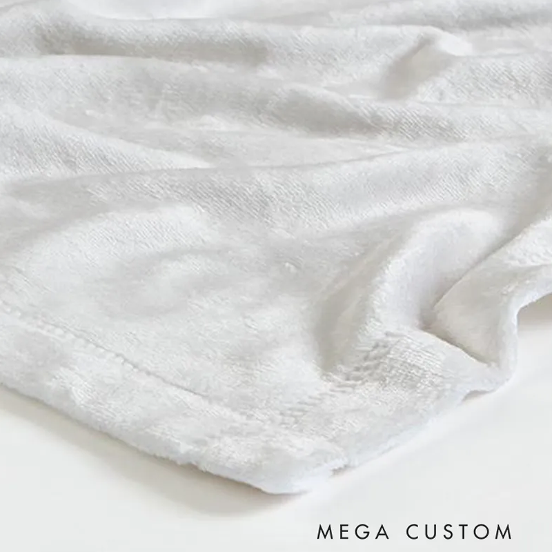 Personalized Halloween Photo & Name Blanket Custom Flannel Throw Blanket Spooky Halloween Gift