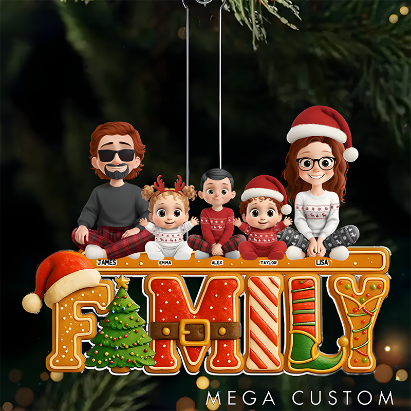 Personalized Family Christmas Ornament Infuse Your Home with Festive Cheer