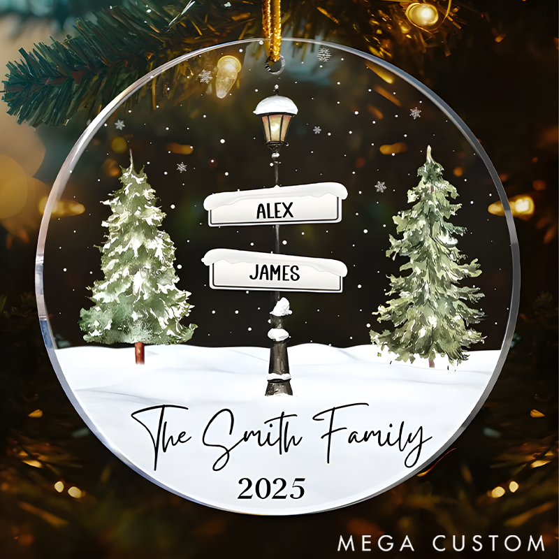 Personalized Family Christmas Ornaments Making Our Holiday Season Special with Our First Christmas as a Family