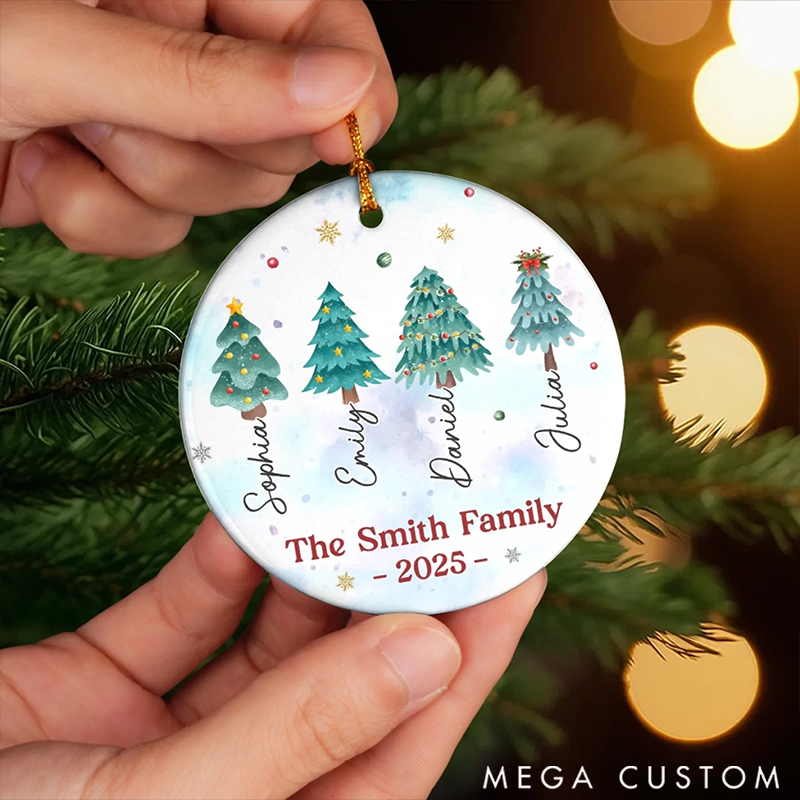 Personalized Family Christmas Ornaments Where Love Always Begins