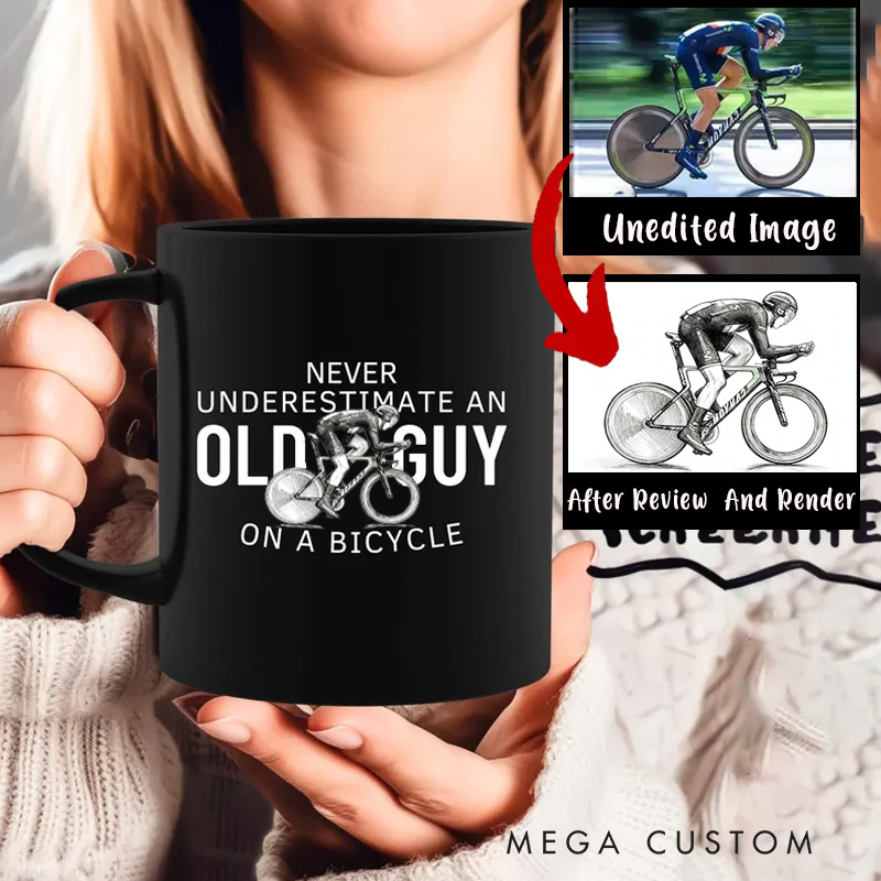 Personalized Funny Bicycle Mug Bicycle Gift Bicycle Lover Mug Cyclist Gift Mountain Biker Gift Cycling Gift Bike Gift Bicyclist Mug