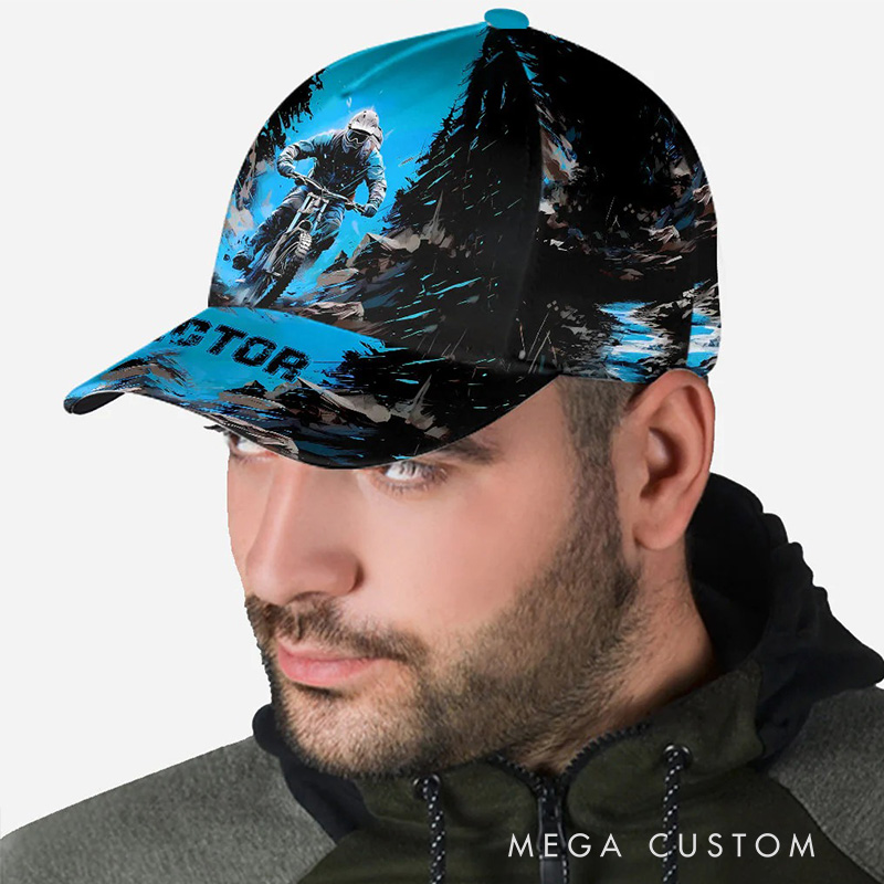 Personalized Cool Dirt Bike Riding Classic Cap for Cycling Lovers