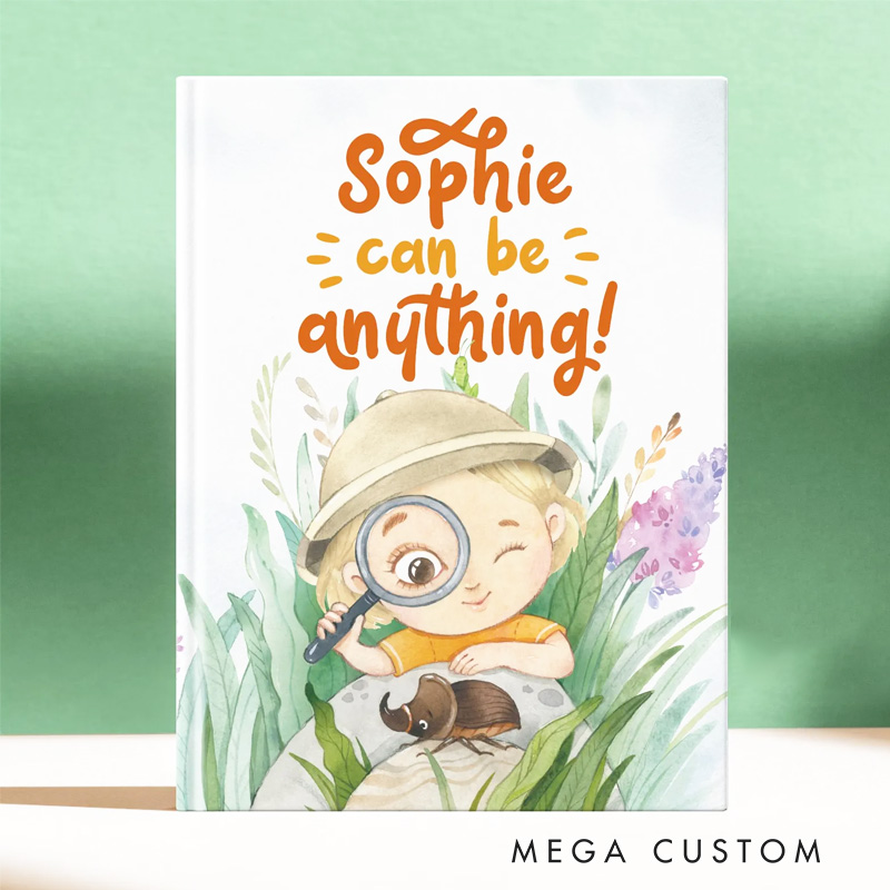 Personalized You Can Be Anything Bedtime Storybook Storybook with Name for Children kids Boy Girl Grandchild Birthday Gift Christmas Gift