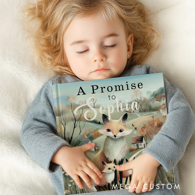 Personalized a Promise to Children’s Book Illustrated Woodland Animal Adventure Bedtime Storybook with Name for Kids Boy Girl Grandchild Birthday Gift Christmas Gift