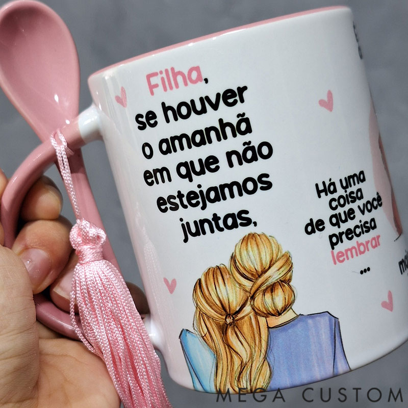 Personalized Ceramic Mug as a Gift for Your Daughter