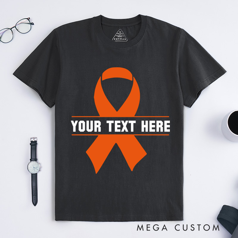 Personalized Multiple Sclerosis  T-Shirt with Your Name Cancer Squad Gift