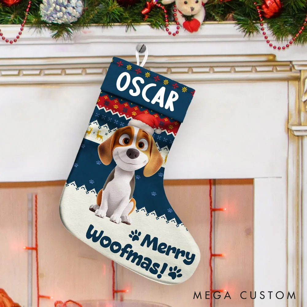 Personalized Dog Lover Funny Dog Christmas Christmas Stockings